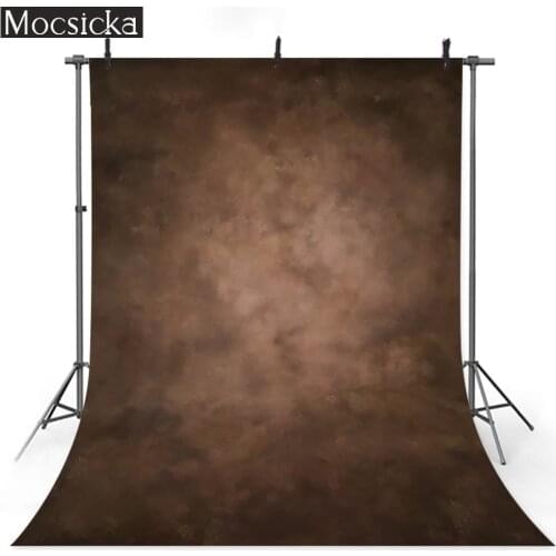 Dark Brown Birthday Art Backdrop Photo Studio Abstract Texture Newborn Kids Adult Portrait Background Vintage Wedding Photocall