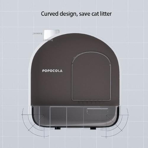 Enclosed Sifting Cats Litter Box Furniture Drawer Type Cat Toilet Tray Anti-splashing Kitty Sandbox Deodorant Pets Bedpan Supply