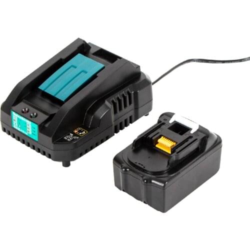 Dc18Rc 14.4V 18V Li-Ion Battery Charger 4A Charging Current For Makita Bl1830 Bl1430 Dc18Rc Dc18Ra Power Tool Battery Eu Plug