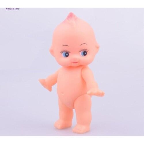 1pc Soft Silicone Rubber Squeezing Sound Baby Bath Beach Vocal Toys Kids Playing Water Games Boys Girls Doll Toys Kawaii