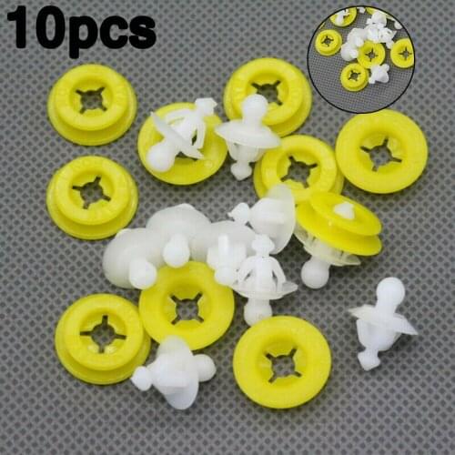 10PCS Retainer Clip Replacement Fender Liner Retainer Clip Fastener For Volvo C30 2008-2013 Retainer Clips Dropshipping Hot Sale