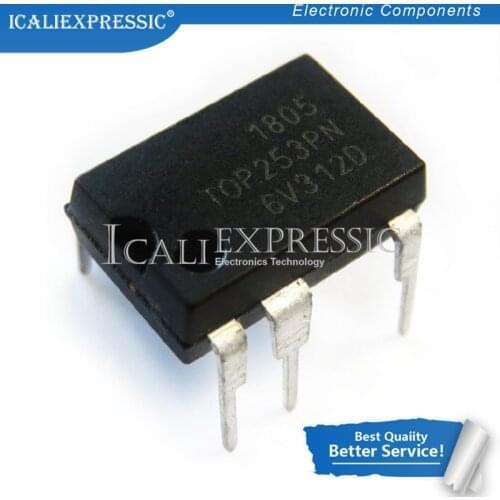 10PCS TOP253PN TOP253 DIP-7 In stock