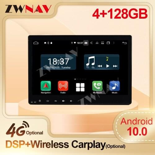128G Android 10 Carplay 2 Din Multimedia Stereo Receiver For Honda HRV VEZEL 2014 2015 2016 GPS Navi WiFi Radio IPS Touch Screen