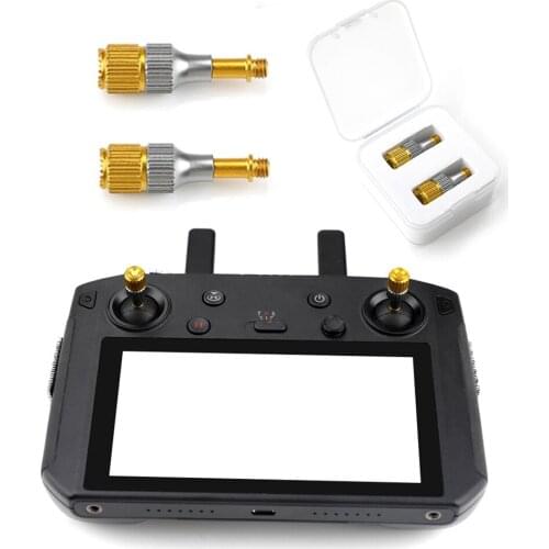 2pcs Remote Control Joystick for DJI MAVIC 2 With Screen for MAVIC 2 Pro Air Drone Controller Aluminum Alloy Thumb Rocker Parts