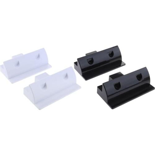 4Pcs Plastic Solar Panel Side Mounting Brackets Mounts Kit Campervan RV