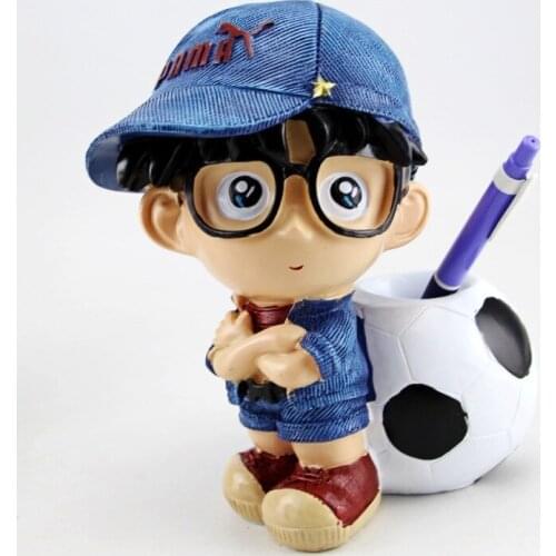 Free shipping carton ball guy desktop pen holder Desk Organizer