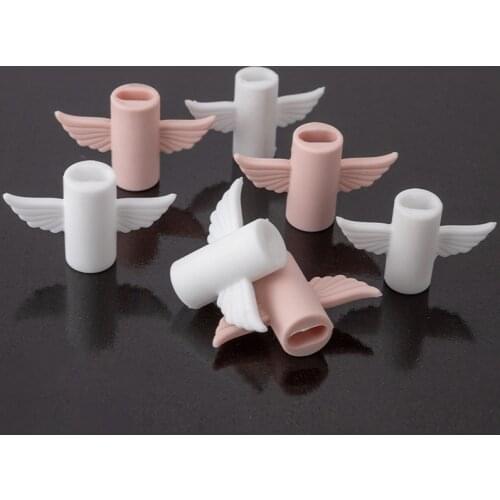 Angel Cable Bite Protector Winder Cute Cartoon Cover Protect Case Wire Organizer Holder For IPhone micro usb Earphone cable