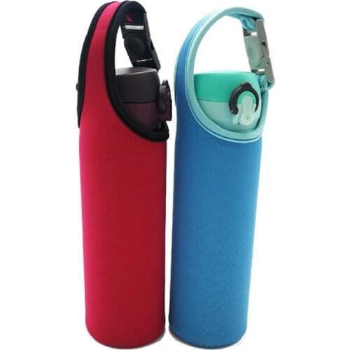 Hot Creative New 1pcs Cloth Thermos Cup Bag Water Bottles Cover Sleeve Carrier Warm Heat Insulation Water Bottle Bags