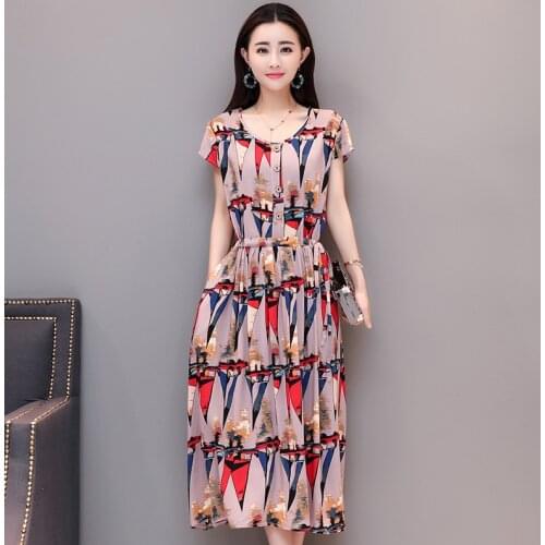 ISENMAL Summer Dresses With Print