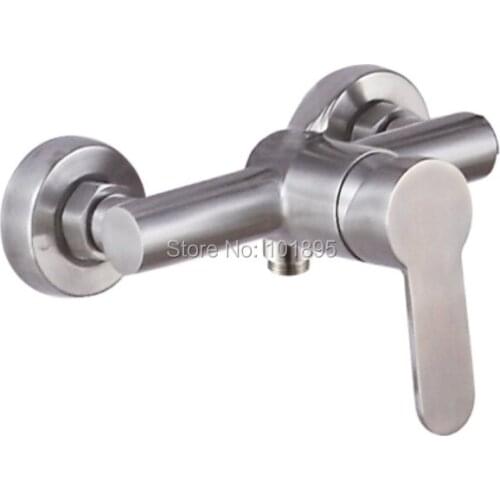 L16759 Luxury Wall Mounted 304 Stainless Steel Material Downward Spout Shower Tap
