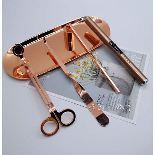 Domestic Candle Wick Trimmer Set Light Luxury Candle Wick Scissors High Quality Home Kaarsen Candle Accessories Set EJ50CM