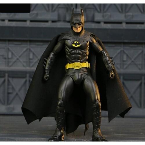 Neca Bruce Wayne Action Figure Movie TV 1989 Mask Superhero Collection Model Toy