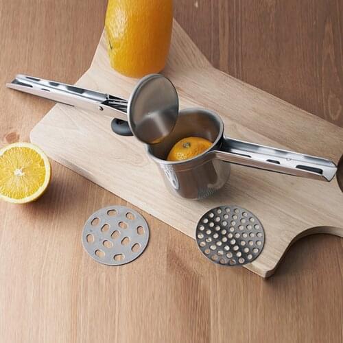 Stainless Steel Citrus Fruits Squeezer Orange Hand Manual Juicer Kitchen Tools Lemon Juicer Orange Queezer Juice Fruit Pressing
