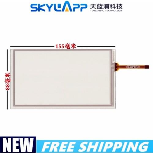 New 6''inch touch screen 6.2''inch handwriting Touch panel Glass external screen HSD062IDW1 TM062RDH03 155mm*88mm Free shipping