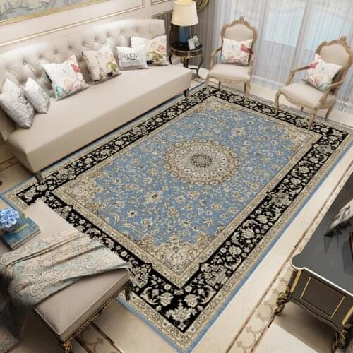 Turkish Printing Persian Rugs Home Living Room Large Rectangular Rugs High Quality Decoration Area Bedroom Large Rugs Customizab