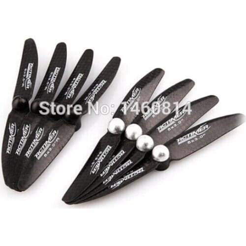 Self-Tightening Carbon Fiber Propellers 5030 For QAV250 ZMR250 240 Mini Quadcopter Wholesale