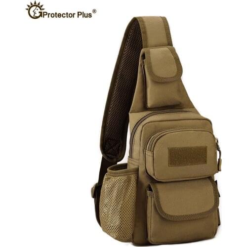 Tactical Crossbody Bag Mens Chest bag Military Waterproof Outdoor Sport Shoulder Messenger Riding Small bag Travel Hunting
