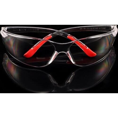 PC Safety Glasses Protective Motorcycle Goggles Fog Dust Wind Splash Proof High Strength Impact Resistance for Riding Cycling