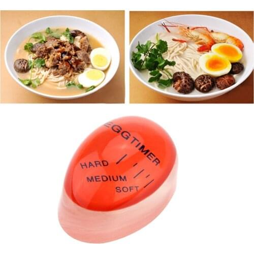 1pcs Egg Perfect Color Changing Timer Yummy Soft Hard Boiled Eggs Cooking Kitchen