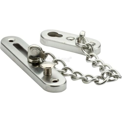 1PCS High Security Anti-Thief Door Chain Lock,Stainless Steel Chain Doors Buckle,Protecting the Family CP409