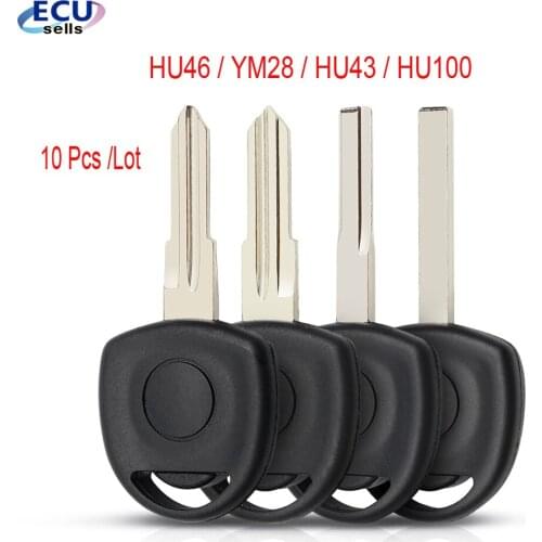 10PCS X Transponder Key Chip Case Shell For Vauxhall Opel Vectra Agila Astra Combo Corsa Tigra For Chevrolet Cruze Buick