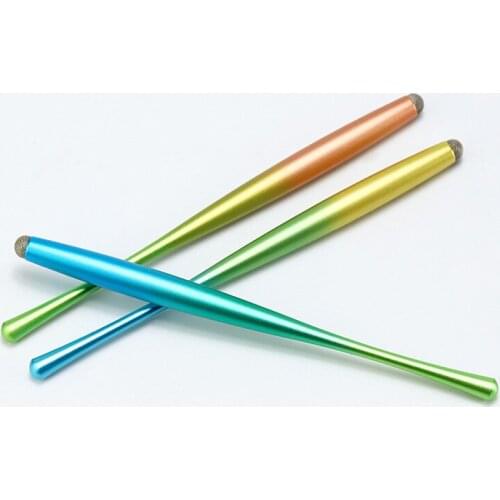 100pcs/lot Gradient Colorful Universal Stylus Compatible with iPad iPhone Samsung Tablet Most Devices Capacitive Touch Screen