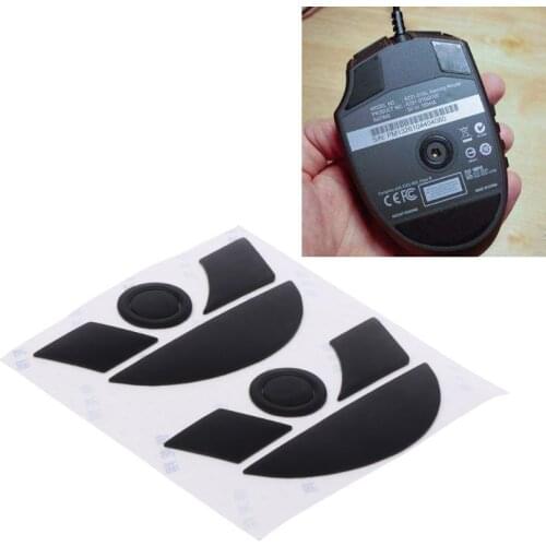 2 Sets 0.6mm Mouse Skates Mouse Stickers Pad For Razer Naga 2014 Mouse Tappetino Mouse High Quality
