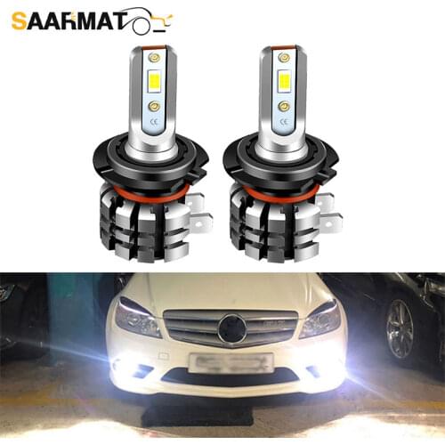 2pcs Canbus lampada H7 H8 LED Car Headlight 2000LM 6000K 3000K Lamp H1 9005 HB3 9006 HB4 H8 H9 H11 fog lights Bulbs