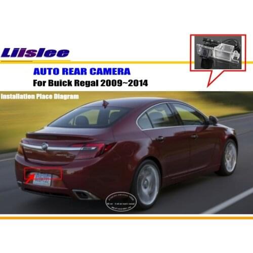 Car Rearview Camera For Buick Regal 2009-2014 RearView Backup Parking HD CCD RCA NTST PAL License Plate Light CAM
