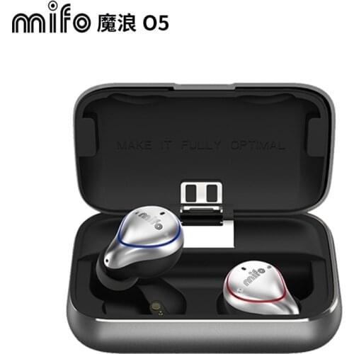 2019 Mifo O5 Bluetooth 5.0 Wireless Earphone Headset IPX7 Waterproof Earplug Built-in Microphone Stereo Sound Bluetooth Earbuds