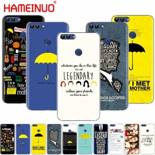 HAMEINUO how i met your mother himym quotes cell phone Cover Case for huawei Honor Y5 7C Y625 Y635 Y6 Y7 Y9 2017 2018 Prime PRO