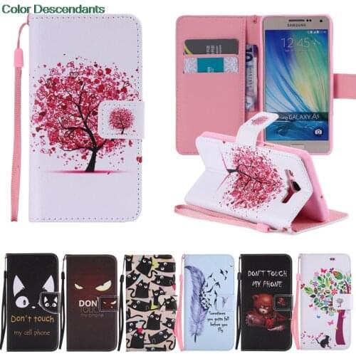 For Samsung Galaxy A5 A 5 2015 A500 SM A500H A500FU SM-A500F Bags Wallet Flip Leather Cover For Galaxy A5 A 5 2015 Phone Case