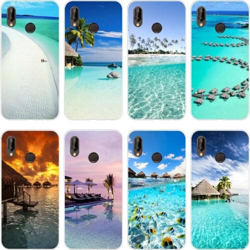 69H Tahiti Soft Silicone Tpu Cover Case for huawei Nova 3 3i p smart