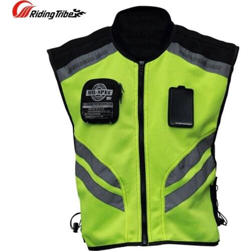 Riding Tribe New Motorcycle Reflective Vest Clothing Street Road Protector Motocross Body Armour Protection Jackets Vest Clothes