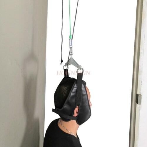 Hanging Neck Traction Device Cervical Correction Stretcher Traction Neck Massager Therapy Pain Relief Adjustment Head Massager