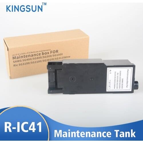 IC41 waste ink collector Maintenance Tank for Ricoh Ipsio SG 2100/SG 2010L/SG 3100,Aficio SG 3110Dnw,SAW SG400/SG800/SG500
