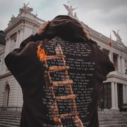 Travis Scott Hoodie Women CPFM XYZ PARTY Oversize Hoodies Saint West Sweatshirts High Quality Kanye West Pullovers