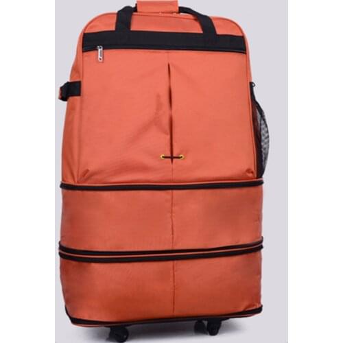 Baggage large capacity oxford cloth consignment by Air travel luggage bag folding suitcase super great checkbox big storage bags