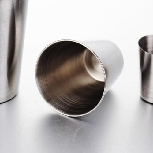 1Pc Stainless Steel Mini Cup Mug Drinking Coffee Beer Tumbler Camping Travel