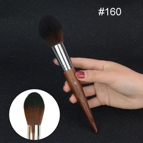 #160 Professional Loose Powder Makeup Brush Face Blush Contour Highlighter Mixed Make up Brushes Womens Cosmetics Beauty Tools