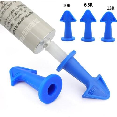 3Pcs Silicone Remover Caulk Finisher Sealant Smooth Glue Nozzle Scraper Shovel Sealant Remover Cleaning Glass Tile Dirt Tool