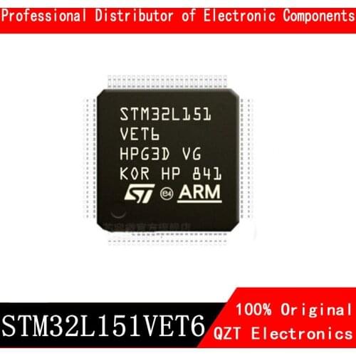 5pcs/lot new original STM32L151VET6 STM32L151 LQFP-100 microcontroller MCU In Stock