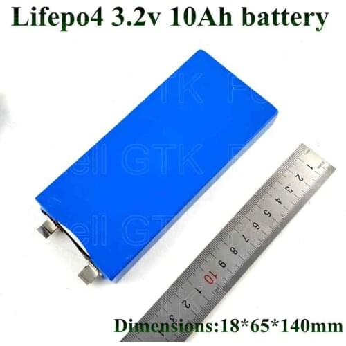 3.2v 10ah lifepo4 battery 10ah 3.2v 30A high rate 10000mah cell aluminium case for 4s 12v 10ah battery DIY pack power 24v 8s kit
