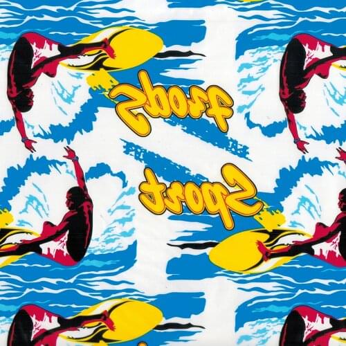 Free shipping 0.5mX2m/10m CSCW1094 surfing pattern water transfer film hydrographic film