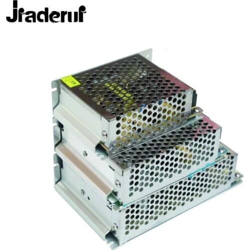 Jiaderui AC 110V 220V to DC 12V Power Supply 1A 2A 3A 5A 10A 12.5A 15A 20A 30A LED Lighting Transformer for LED Strip Lights