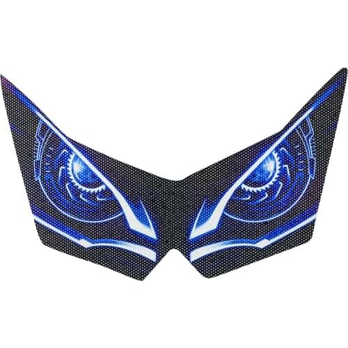 For Z750 Z1000 Z 750 1000 Moto Headlight Sticker Decals Head Light Guard Protection Pegatinas Adesivi 3D Front Fairing