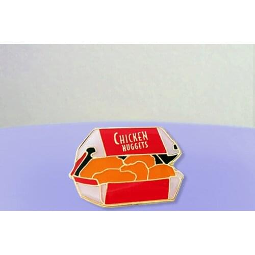 Chicken Nuggets Enamel Pin