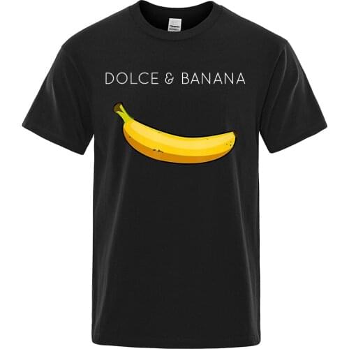 Ripe Good-Tasting Banana Print Mens T Shirt Loose Comfortable Clothes Oversized Soft Mens Tshirts Breathable Casual T Shirts