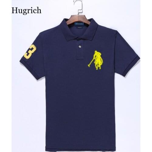 Hugrich Short Sleeve Polos For Men