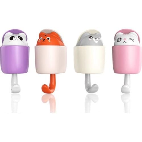 Kitten Hook, Puppy Hook, Bear Hook, Cute Animal Hook, Aromatherapy Cap Hook, Aromatherapy Cute Pet Creative Hook kitchen